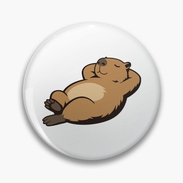 Item preview, Relaxed Capybara Funny Gift for Animal Lovers, Kids & Humor Fans designed and sold by stylishdzign.