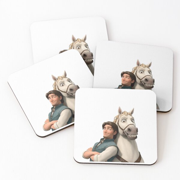 Item preview, Flynn Rider & Maximus – Funny Fairytale Adventure Character Design designed and sold by 4U---Store.