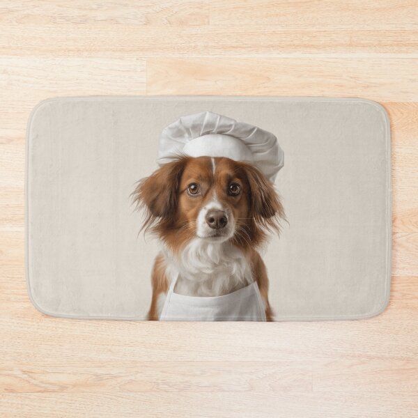 Item preview, Kooikerhondje Chef Dog Funny Cooking Apron Hat Cute Pet Portrait designed and sold by LazyOwlStore.
