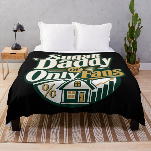 Item preview, Sugar Daddy or OnlyFans Funny Mortgage Rate Meme designed and sold by BearLoveDesign.