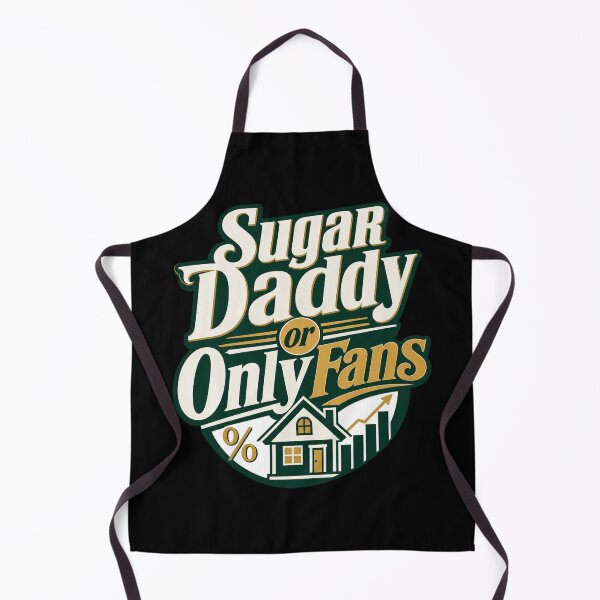 Item preview, Sugar Daddy or OnlyFans Funny Mortgage Rate Meme designed and sold by BearLoveDesign.