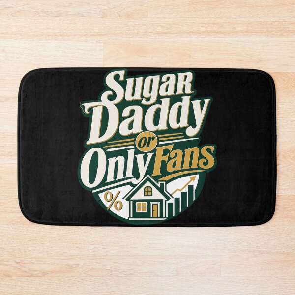 Item preview, Sugar Daddy or OnlyFans Funny Mortgage Rate Meme designed and sold by BearLoveDesign.