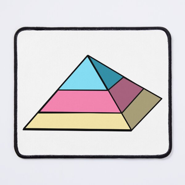 Item preview, Pyramid Pastel designed and sold by HarveyHandcraftsandDesigns.