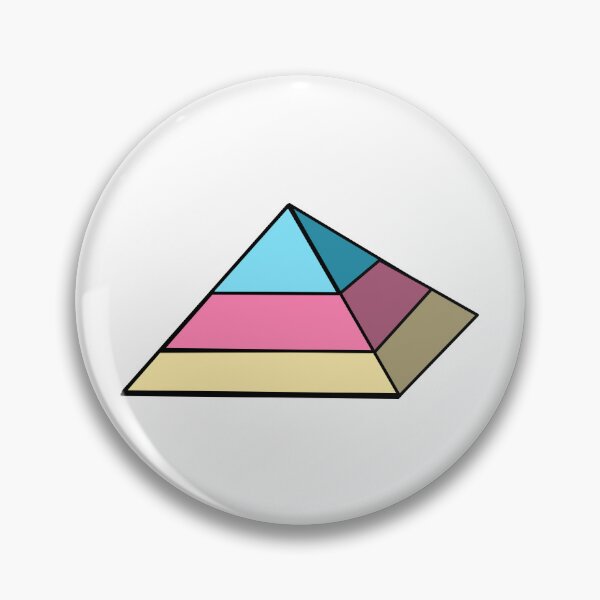 Item preview, Pyramid Pastel designed and sold by HarveyHandcraftsandDesigns.