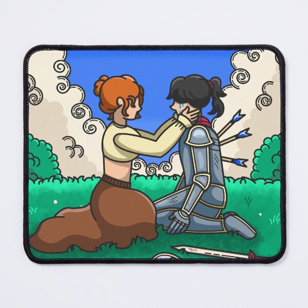 Item preview, Kindness - Wounded Warrior Being Comforted In The Field designed and sold by BuenoStudio.
