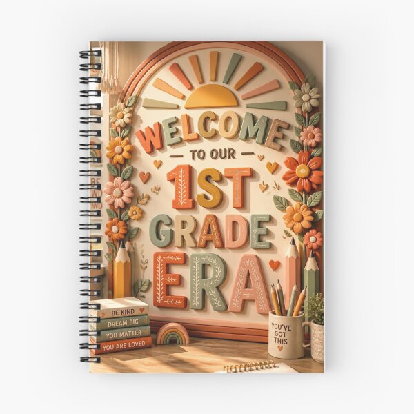 Item preview, 1st Grade Teacher Era Groovy Retro Daisy Back To School designed and sold by mo-carnival.