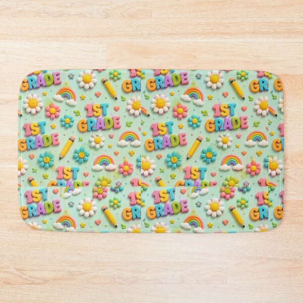 Item preview, 1st Grade Teacher Era Groovy Retro Daisy Back To School designed and sold by mo-carnival.
