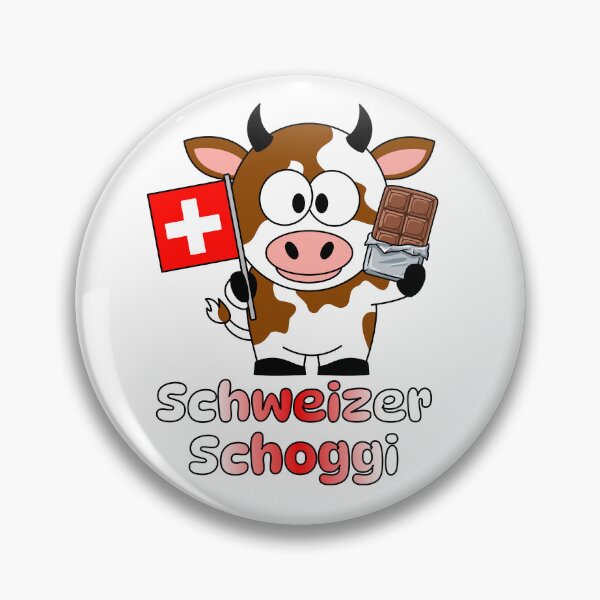 Item preview, Swiss chocolate cow designed and sold by QuanntixArt.