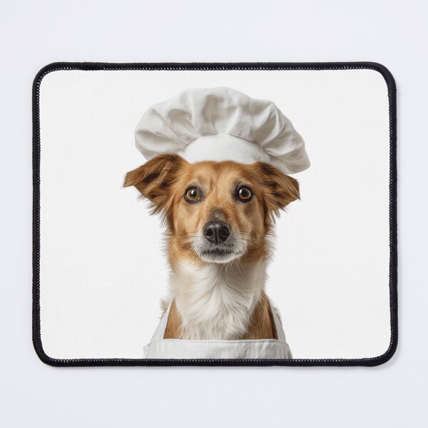 Item preview, Portuguese Podengo Chef Dog Funny Cooking Apron Hat Cute Pet Portrait designed and sold by LazyOwlStore.