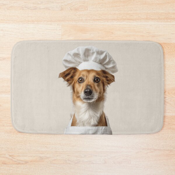 Item preview, Portuguese Podengo Chef Dog Funny Cooking Apron Hat Cute Pet Portrait designed and sold by LazyOwlStore.