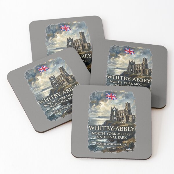 Item preview, Whitby Abbey Oil Painting designed and sold by EvergreenPark - Tee Studio.