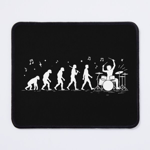 Item preview, Evolution Of Drummer Funny Music Drumming Silhouette designed and sold by Rahamkshop.