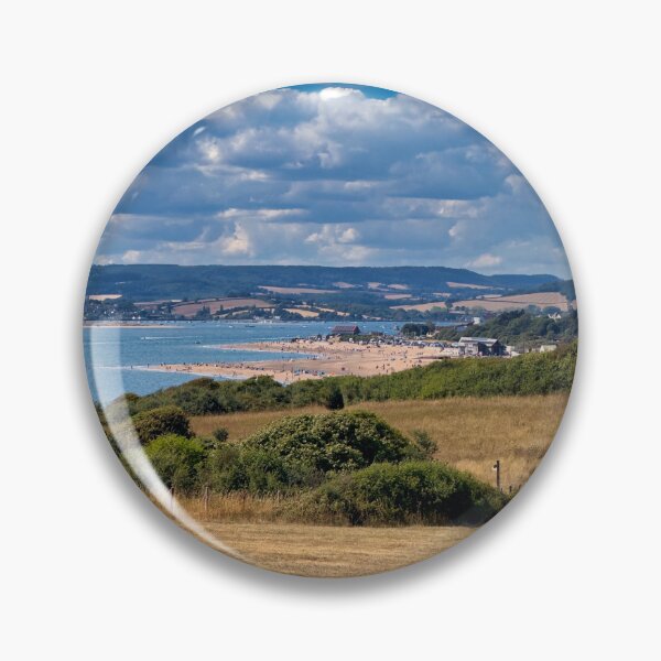 Item preview, Exmouth Beach View From Orcombe Point - South Devon Coastline Photography designed and sold by leonwoods.