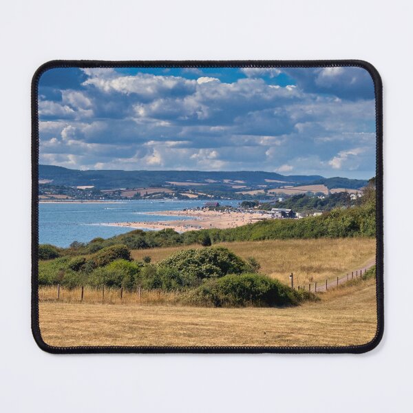 Item preview, Exmouth Beach View From Orcombe Point - South Devon Coastline Photography designed and sold by leonwoods.