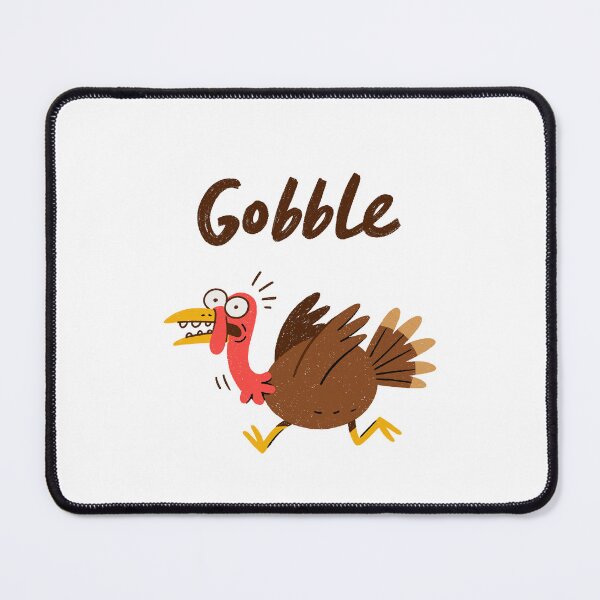 Item preview, Gobble Funny Running Turkey — Thanksgiving Humor Gift designed and sold by Ramona-Gliga.
