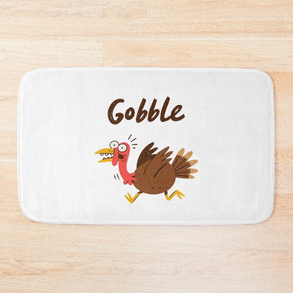 Item preview, Gobble Funny Running Turkey — Thanksgiving Humor Gift designed and sold by Ramona-Gliga.