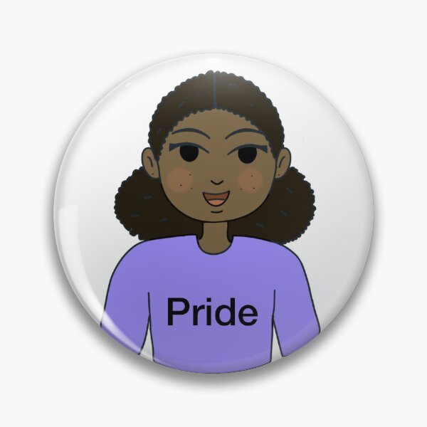 Item preview, Cute girl full of pride designed and sold by NotsoCreativeArtistJazz.