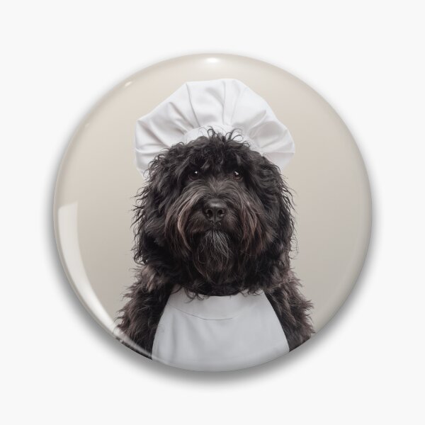 Item preview, Puli Chef Dog Funny Cooking Apron Hat Cute Pet Portrait designed and sold by LazyOwlStore.