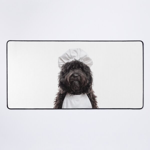 Item preview, Puli Chef Dog Funny Cooking Apron Hat Cute Pet Portrait designed and sold by LazyOwlStore.