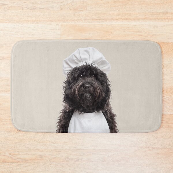 Item preview, Puli Chef Dog Funny Cooking Apron Hat Cute Pet Portrait designed and sold by LazyOwlStore.