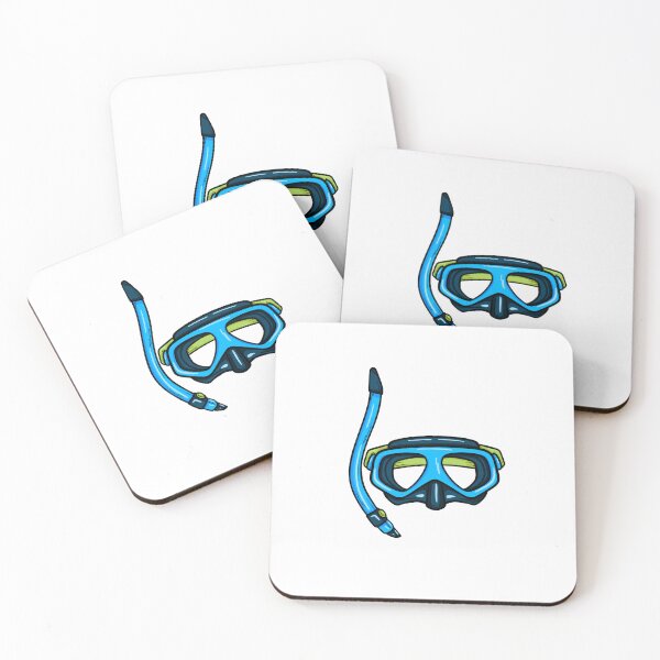 Item preview, Blue Diving Mask & Snorkel designed and sold by WillowTreeStick.
