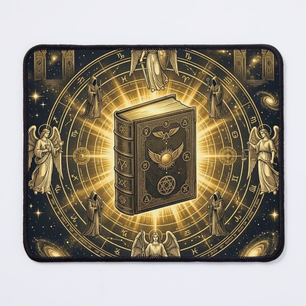 Item preview, Celestial Ancient Book with Angels – Mystical Cosmic Sacred Geometry designed and sold by lavanya11.