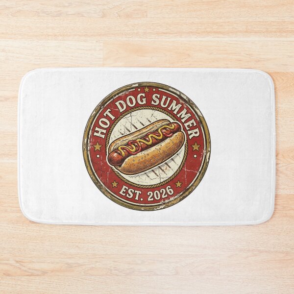 Item preview, Hot Dog Summer designed and sold by VYRON STUDIO.