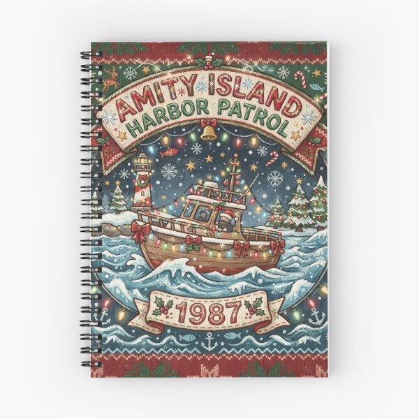 Item preview, Jaws Ugly Christmas Sweater designed and sold by PlanetVintage.