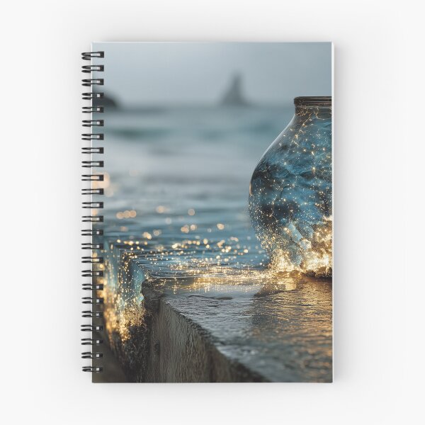 Item preview, Ocean in a Jar – Glowing Surreal Seascape designed and sold by GSizzle1.