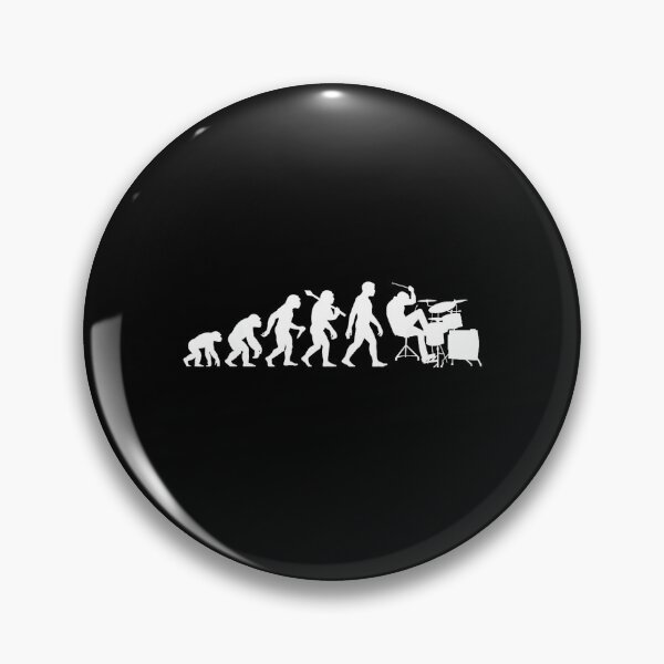 Item preview, Evolution Of Drummer Funny Music Drumming Silhouette designed and sold by Rahamkshop.