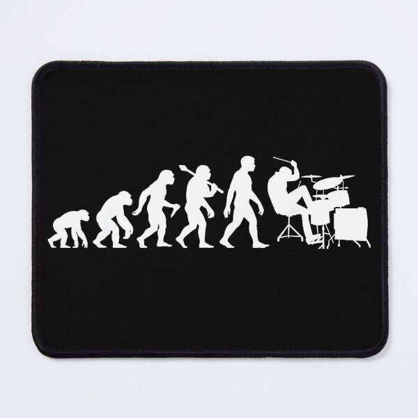 Item preview, Evolution Of Drummer Funny Music Drumming Silhouette designed and sold by Rahamkshop.