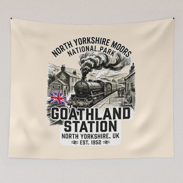 Item preview, North York Moors Steam Train designed and sold by EvergreenPark - Tee Studio.