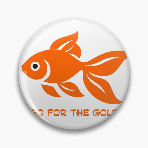 Item preview, Go For The Gold - Goldfish designed and sold by joshpincus.