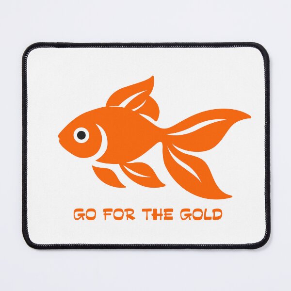 Item preview, Go For The Gold - Goldfish designed and sold by joshpincus.