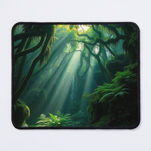 Item preview, Jungle Vines Sunlight Filtering Art designed and sold by IntelliMindDesigns.