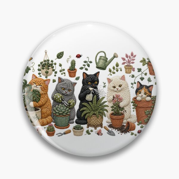 Item preview, Plant Lover Cats Garden Design - Plant Parent Gift designed and sold by Winarrts.