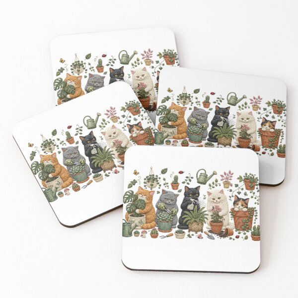 Item preview, Plant Lover Cats Garden Design - Plant Parent Gift designed and sold by Winarrts.