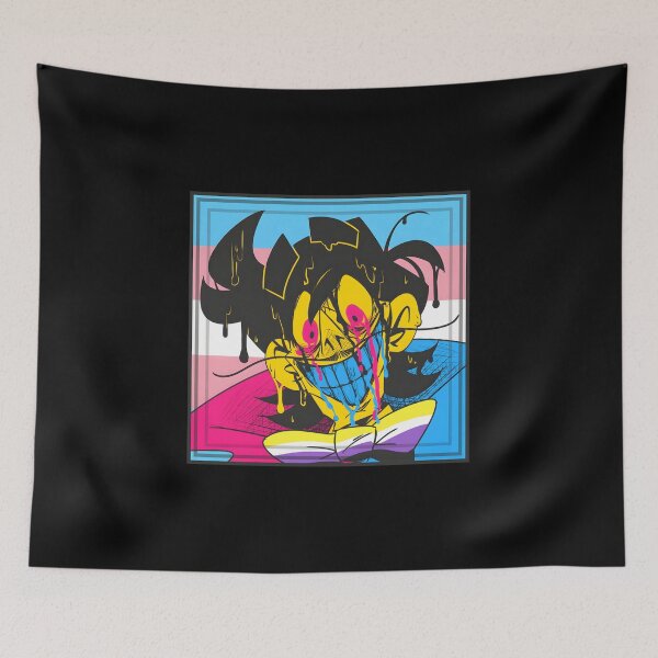 Item preview, Colorful Dripping Cartoon Character Art designed and sold by Fibi-studio.