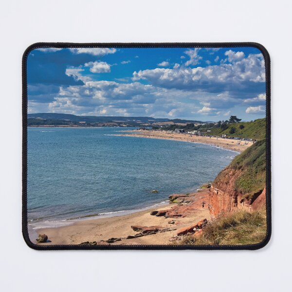 Item preview, Exmouth Red Sandstone Cliffs Orcombe Point - Jurassic Coast Devon Photography designed and sold by leonwoods.