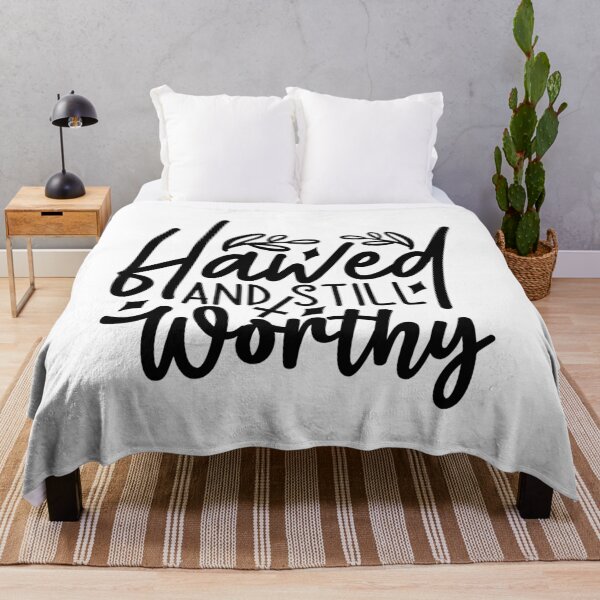 Item preview, Flawed and Still Worthy" Motivational Christian designed and sold by interdesigner.