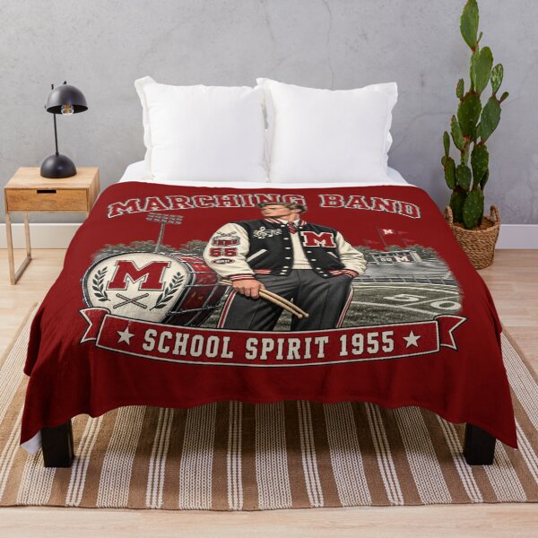 Item preview, Vintage 1955 Marching Band School Spirit designed and sold by Normandy Road Heritage™ - Vintage Garage Art.