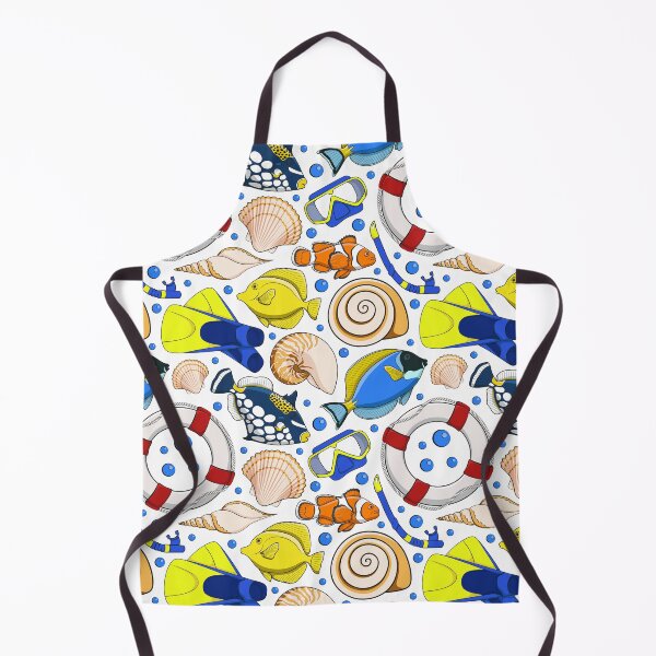 Item preview, Illustration with sea animals and objects designed and sold by RizikCat.