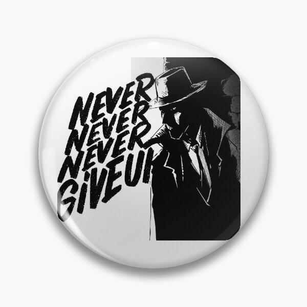 Item preview, Never Give Up Motivational Vintage Noir Art designed and sold by BoldcreationsM.