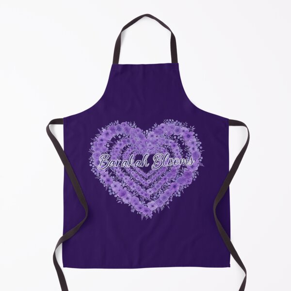 Item preview, Barakah Blooms – Purple Rose Petal Heart Mandala designed and sold by D-Islamic.