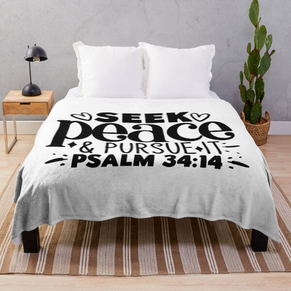 Item preview, Seek Peace and Pursue It: Psalm 34:14 Scripture designed and sold by interdesigner.