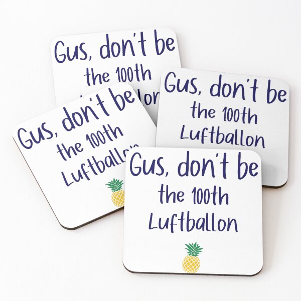 Item preview, Gus don't be - 100th Luftballon - Psych designed and sold by hotchkiss2earth.