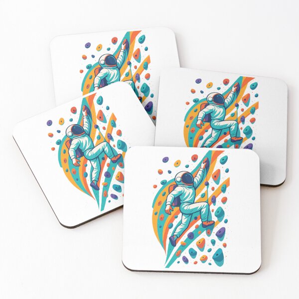 Item preview, Astronaut bouldering – climbing in space designed and sold by Pineapple-Tree.