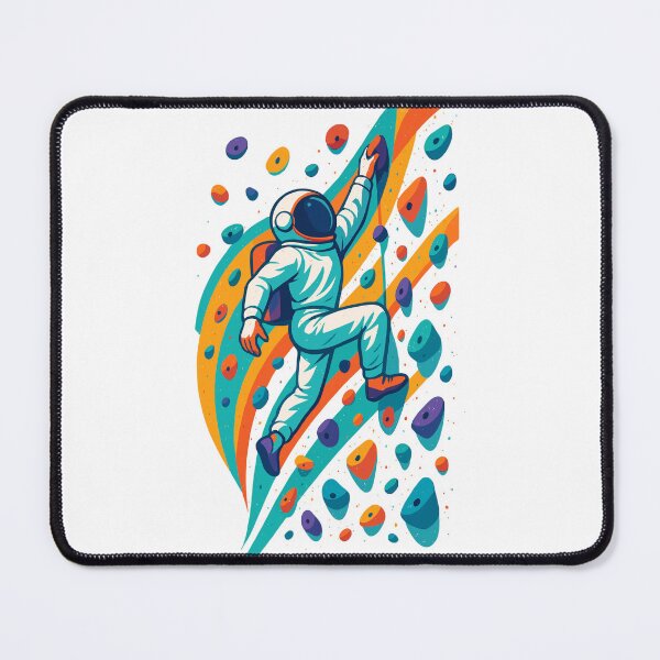 Item preview, Astronaut bouldering – climbing in space designed and sold by Pineapple-Tree.