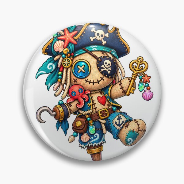 Item preview, Pirate Voodoo Doll  designed and sold by GyspySoulStudio.