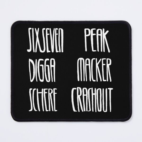 Item preview, Youth Word of the Year 2026 Candidates designed and sold by badlydrawnbabe.